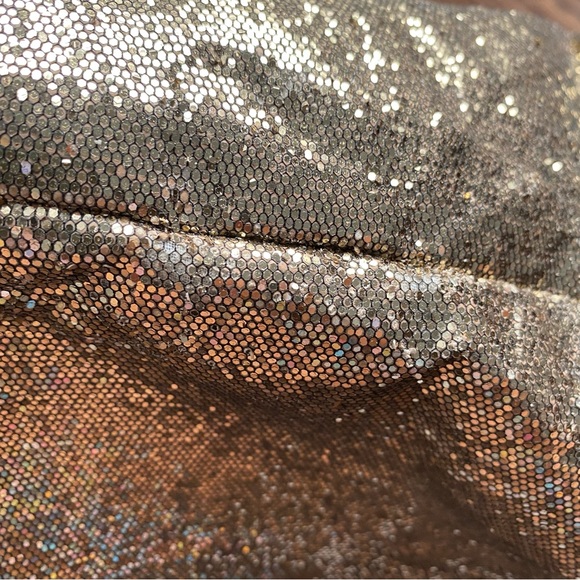 Victoria Secret Gold Glitter Sparkly Tote - Picture 10 of 16